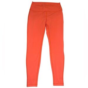 EUC Lululemon Wunder Under High-Rise Tight 28" Full-On Luxtreme Size 10 Orange